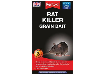 Rentokil Rat Killer Grain Bait (Sachets 3) Rentokil - RockBottom Nothampton