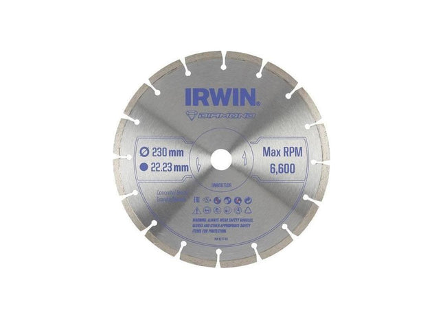 Irwin® Segmented Diamond Blade 230 x 22.23mm IRWIN® - RockBottom Northampton