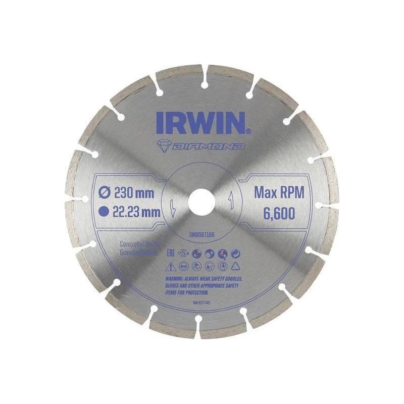 Irwin® Segmented Diamond Blade 230 x 22.23mm IRWIN® - RockBottom Northampton