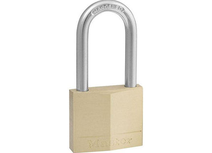 Master Lock Solid Brass 40mm Padlock 4-Pin - 38mm Shackle Master Lock - RockBottom Northampton