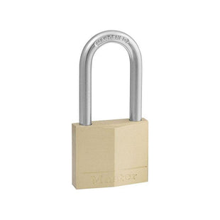 Master Lock Solid Brass 40mm Padlock 4-Pin - 38mm Shackle Master Lock - RockBottom Northampton