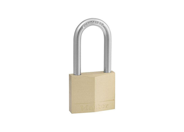 Master Lock Solid Brass 40mm Padlock 4-Pin - 38mm Shackle Master Lock - RockBottom Northampton