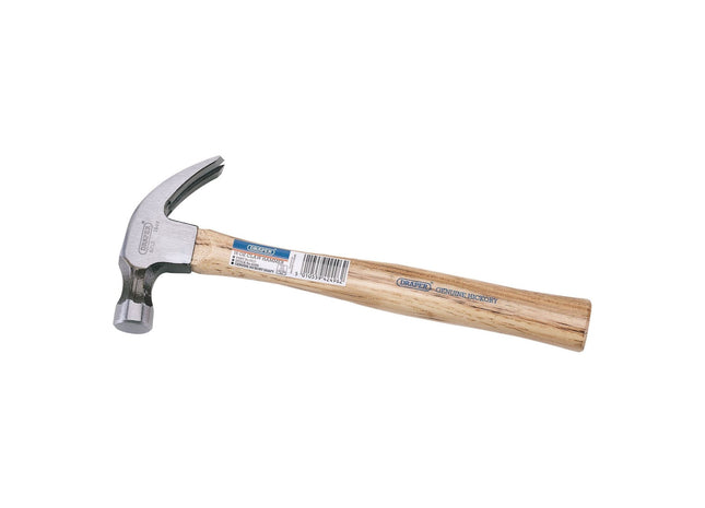 Draper Hickory Shaft Claw Hammer, 450g/16oz 42496 Draper - Town Tools 