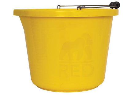 Red Gorilla Premium Bucket 14 litre (3 gallon) - Yellow Red Gorilla - RockBottom Nothampton