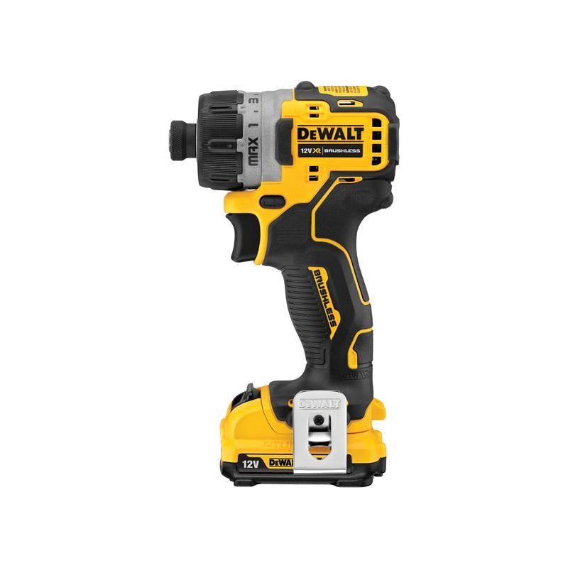 Dewalt Power Tools DCF601D2 XR Brushless Sub-Compact Screwdriver 12V 2 x 2.0Ah Li-ion DeWALT Power Tools - RockBottom Northampton