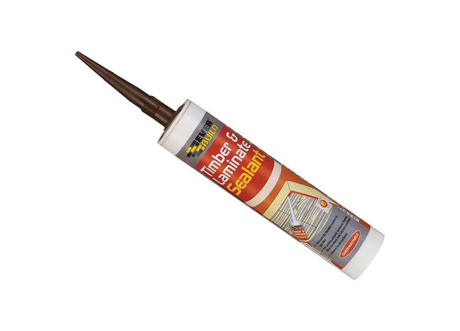 Everbuild Sika Timber & Laminate Sealant Oak 290ml Everbuild Sika - RockBottom Northamptin
