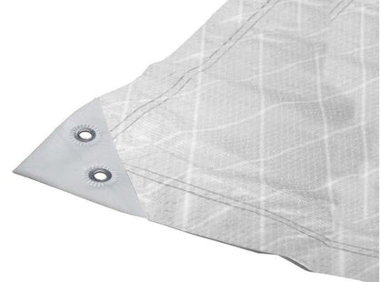 Faithfull Tough-Tarp Tarpaulin White 8 x 5m Faithfull - RockBottom Northampton