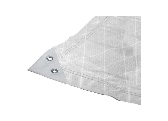 Faithfull Tough-Tarp Tarpaulin White 8 x 5m Faithfull - RockBottom Northampton