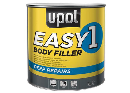 U-POL Easy 1 Body Filler 3 litre U-POL - RockBottom Northampton