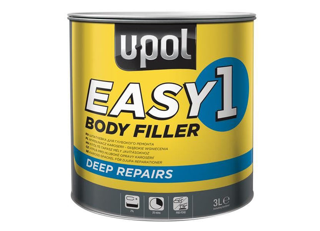 U-POL Easy 1 Body Filler 3 litre U-POL - RockBottom Northampton