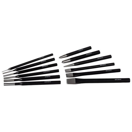 Roughneck Punch & Chisel Set 12 Piece Roughneck - RockBottom Nothampton