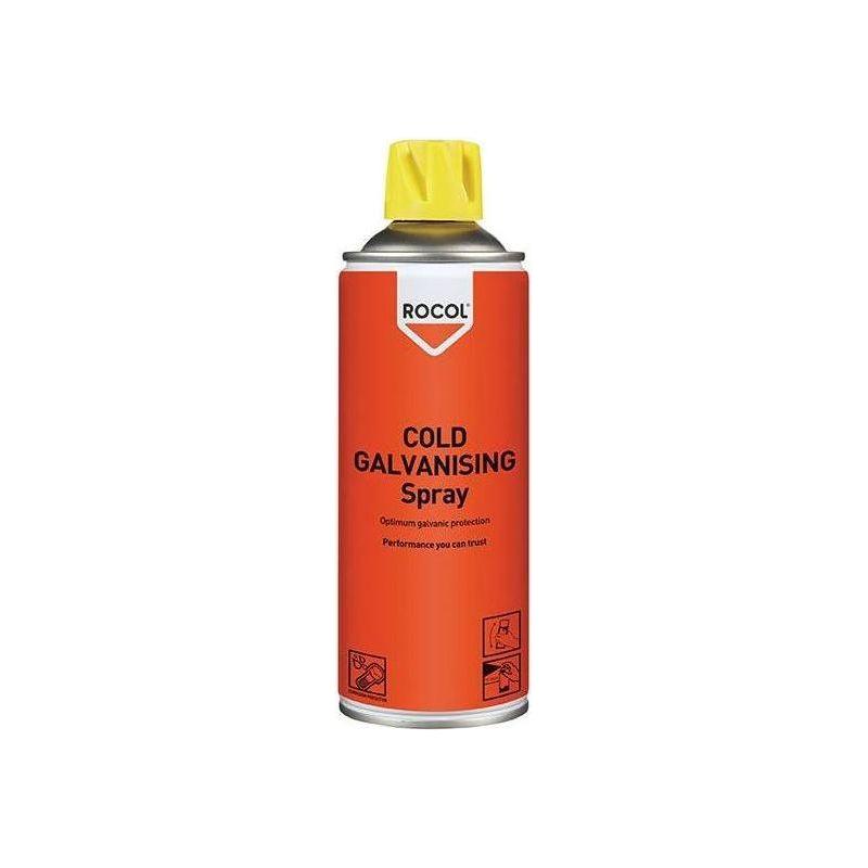 Rocol COLD GALVANISING Spray 400ml ROCOL - RockBottom Nothampton