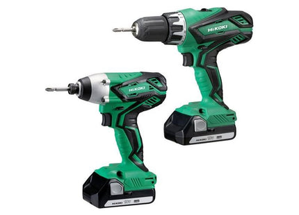 Hikoki KC18DGLJAZ Twin Pack 18V 2 x 1.5Ah Li-ion HiKOKI - RockBottom Northampton
