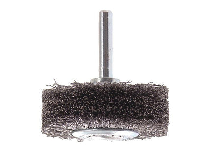 Lessmann Wire Wheel Brush with Shank 50 x 20mm, 0.30 Steel Wire Lessmann - RockBottom Northampton