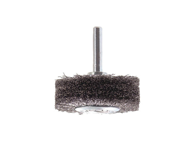 Lessmann Wire Wheel Brush with Shank 50 x 20mm, 0.30 Steel Wire Lessmann - RockBottom Northampton