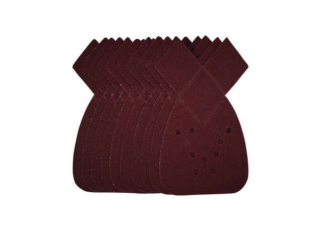 Draper Detail Sanding Sheets with Hook and Loop, 140mm, 80 Grit, SSD4 (Pack of 1 Draper - Town Tools 