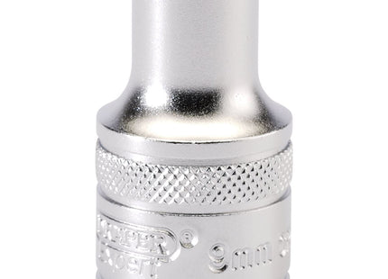 Draper 6 Point Metric Socket, 1/2" Sq. Dr., 9mm 16597 Draper - Town Tools 