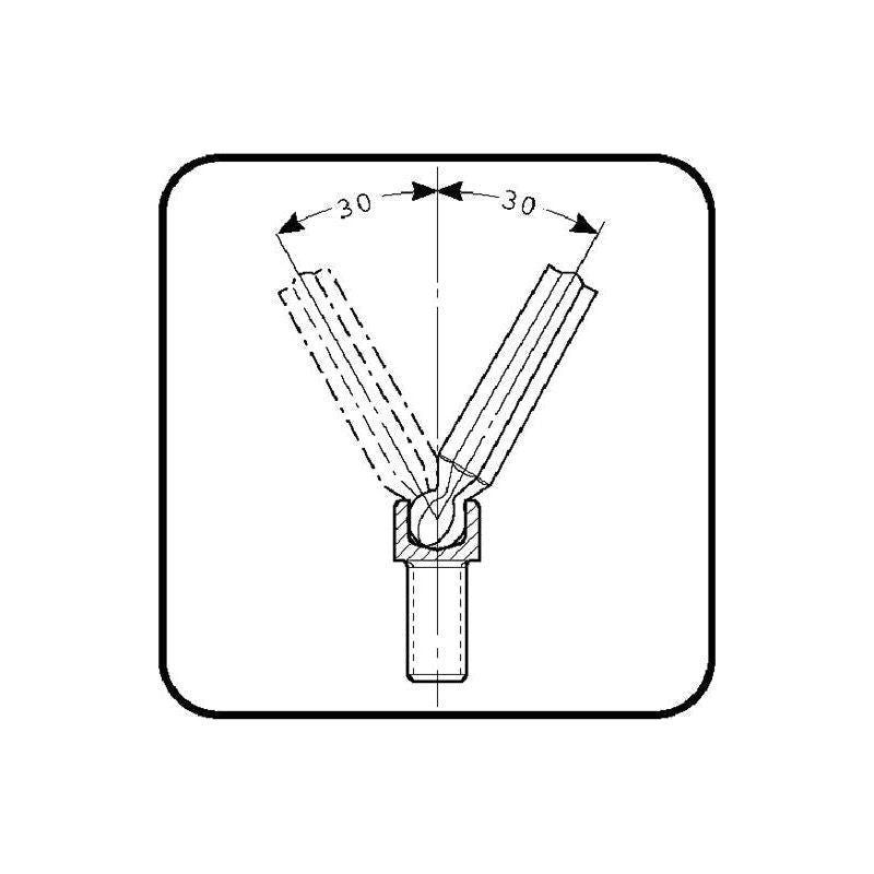Bahco BE-9770 Metric Long Ball End Hex L-Key Set, 9 Piece Bahco - RockBottom Northampton