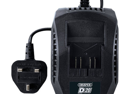 Draper D20 20V Li-ion Battery Charger, 2.4A 97914 Draper - Town Tools 