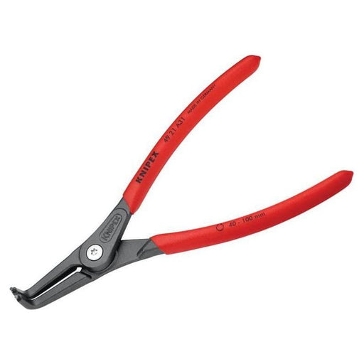 Knipex Precision Circlip Pliers External 90° Bent Tip 40-100mm A31 Knipex - RockBottom Northampton