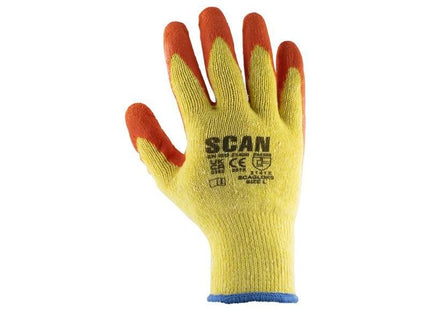 Scan Knitshell Latex Palm Gloves - M (Size 8) Scan - RockBottom Nothampton