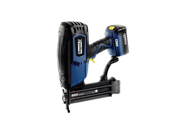 Rapid PRO BN50 Cordless Brad Nailer 18 Gauge 18V 2 x 2.0Ah Li-ion Rapid - RockBottom Nothampton