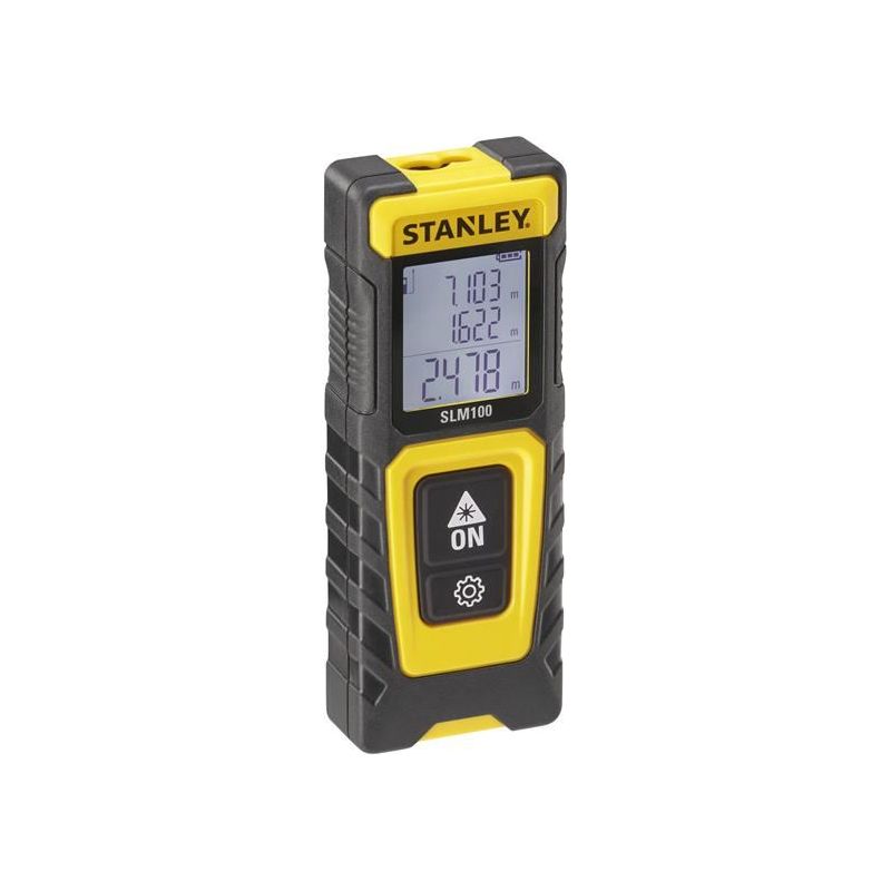 Stanley® Intelli Tools SLM100 Laser Distance Measure 30m STANLEY® Intelli Tools - RockBottom Nothampton