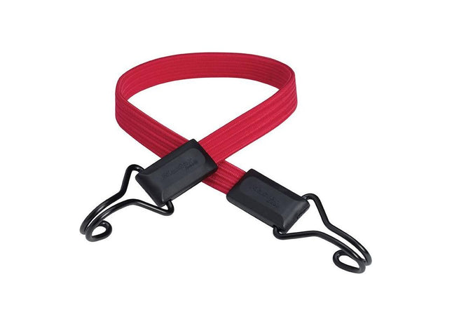 Master Lock Flat Bungee 60cm Red Double Hook Master Lock - RockBottom Northampton