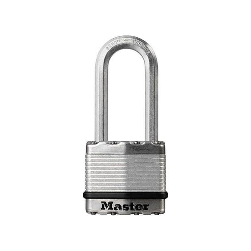 Master Lock Excell™ Laminated Steel 50mm Padlock 4-Pin - 51mm Shackle Master Lock - RockBottom Northampton