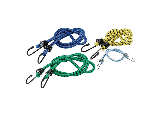Draper Assorted Bungee (Pack of 10) 63545 Draper - Town Tools 