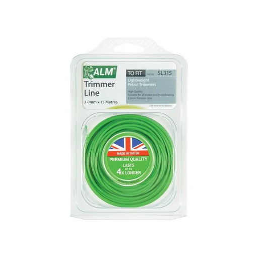 Alm Manufacturing SL315 Light-Duty Petrol Trimmer Line 2.0mm x 15m ALM Manufacturing - RockBottom Northampton 