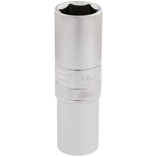 Draper 6 Point Metric Deep Socket, 1/2" Sq. Dr., 17mm 16649 Draper - Town Tools 