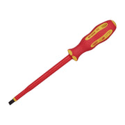 Draper XP1000 VDE Plain Slot Screwdriver, 8.0 x 175mm 64426 Draper - Town Tools 