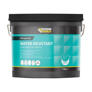 Everbuild Sika 702 Water Resistant Tile Adhesive 16kg/10 litre Everbuild Sika - RockBottom Northamptin