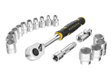 Stanley® Hand Tools FATMAX® 3/8in M PRO-STACK™ Socket Set, 18 Piece STANLEY® Hand Tools - RockBottom Nothampton