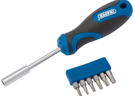 Draper TX-STAR Soft Grip Driver and Bit Set (7 Piece) 43613 Draper - Town Tools 