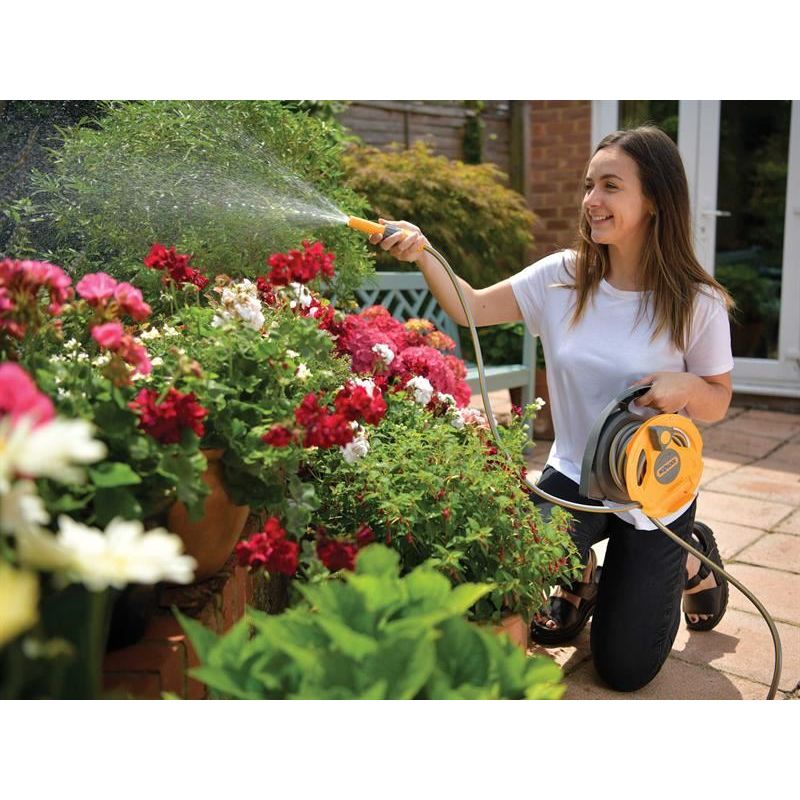 Hozelock Micro Hose Reel + 10m of 7mm Hose Hozelock - RockBottom Northampton