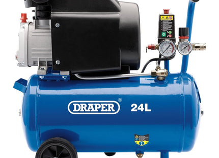 Draper Air Compressor, 24L, 1.5kW 24980 Draper - Town Tools 