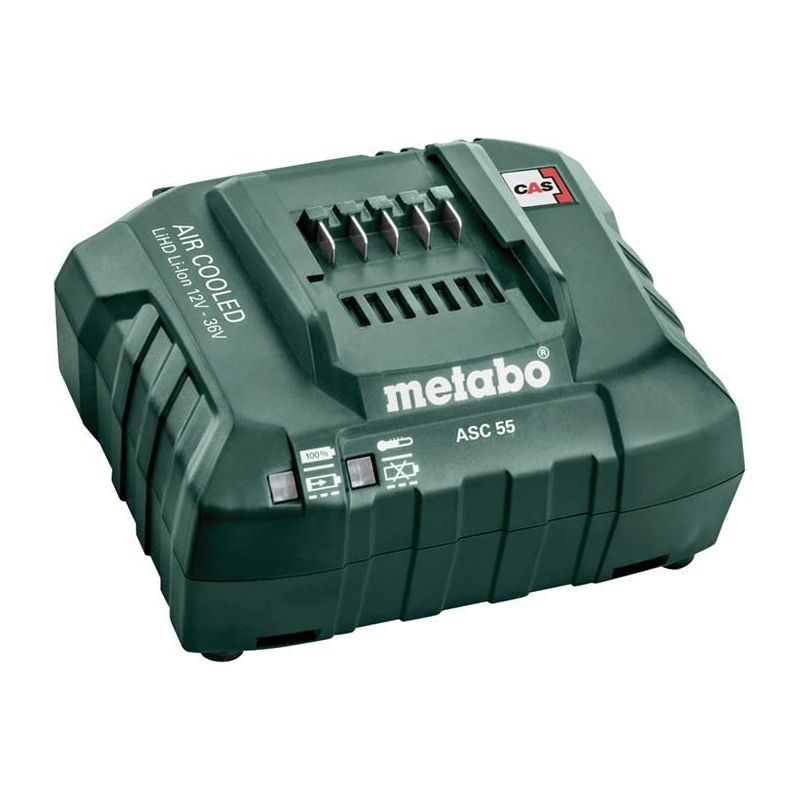 Metabo ASC 55 Air Cooled Slide Charger 12-36V Li-ion Metabo - RockBottom Northampton