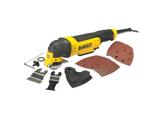 Dewalt Power Tools DWE315B Corded Multi-Tool with Bag 300W 240V DeWALT Power Tools - RockBottom Northampton