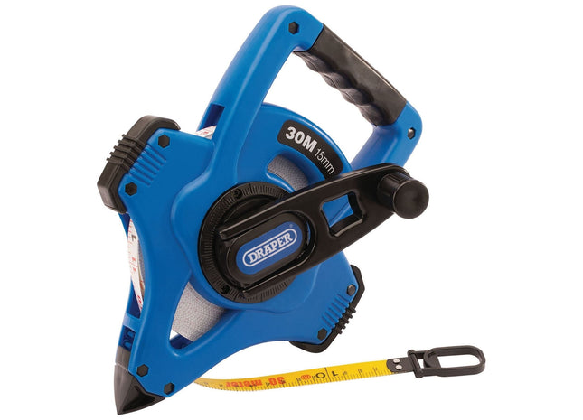 Draper Fibreglass Surveyors Tape, 30m/100ft 82753 Draper - Town Tools 