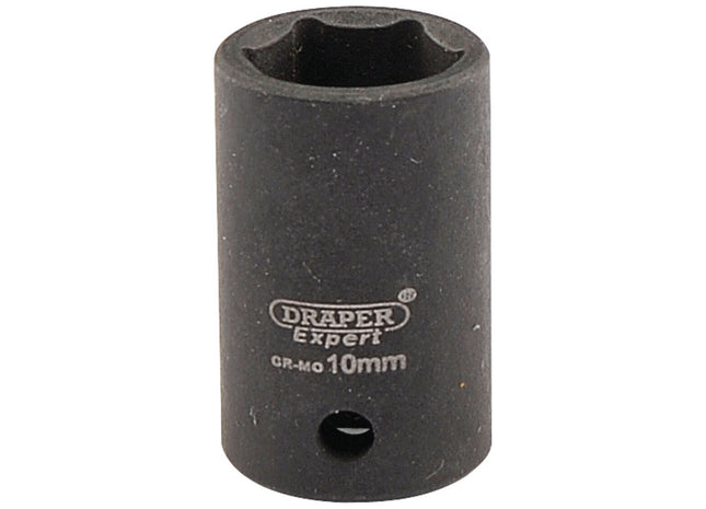 Draper Expert HI-TORQ 6 Point Impact Socket, 1/4" Sq. Dr., 10mm Draper - Town Tools 