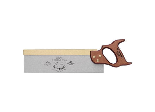 Footprint 256 Brass Back Tenon Saw 350mm (14in) 13 TPI Footprint - RockBottom Northampton