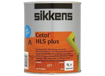 Sikkens Cetol HLS Plus Translucent Woodstain Pine 1 litre Sikkens - RockBottom Nothampton