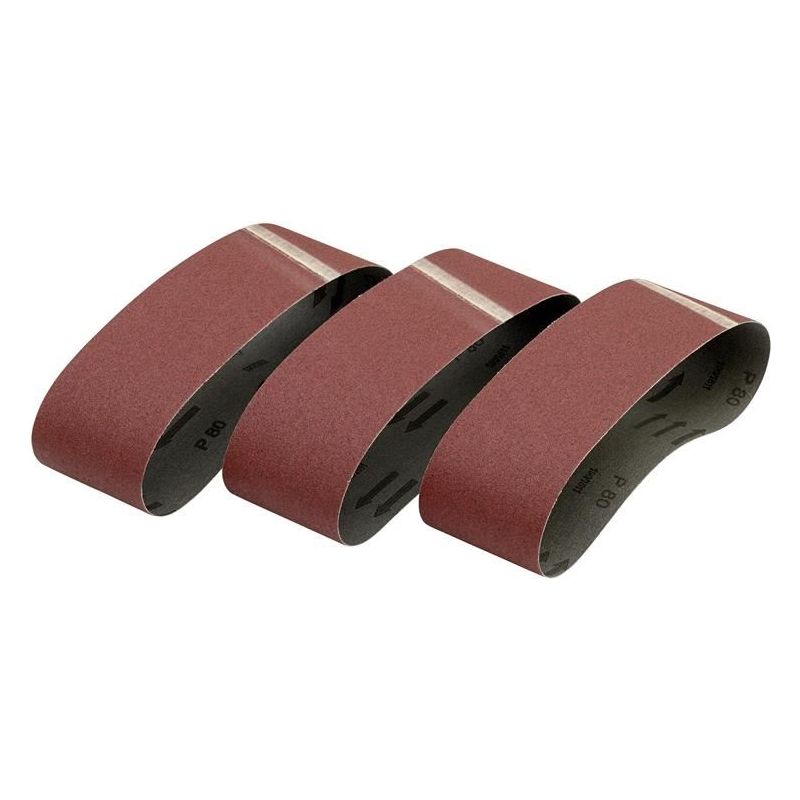 Dewalt Power Tools Sanding Belt 533 x 75mm 60G Pack of 3 DeWALT Power Tools - RockBottom Northampton