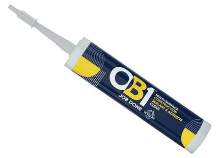Ob1® Hybrid Sealant & Adhesive Clear 290ml OB1® - RockBottom Nothampton
