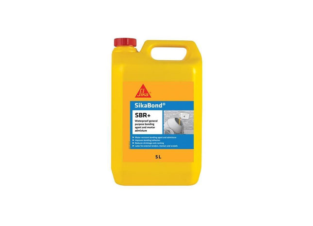 Everbuild Sika Sikabond SBR+ 5 litre Everbuild Sika - RockBottom Northamptin