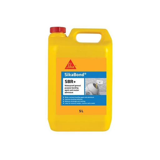 Everbuild Sika Sikabond SBR+ 5 litre Everbuild Sika - RockBottom Northamptin