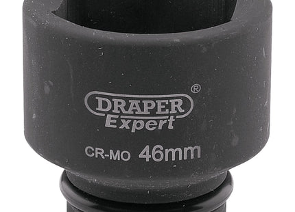 Draper Expert HI-TORQ 6 Point Impact Socket, 3/4" Sq. Dr., 46mm 05028 Draper - Town Tools 