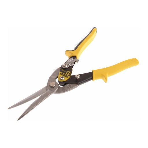 Stanley® Hand Tools Yellow Long Aviation Snips Straight Cut 300mm (12in) STANLEY® Hand Tools - RockBottom Nothampton